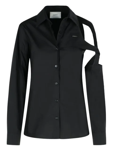 Coperni Hemd mit Logo-Cut-Out