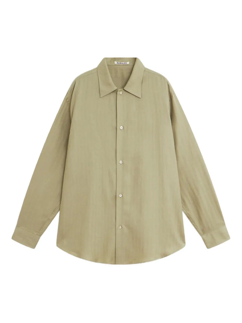Auralee buttoned shirt - Verde