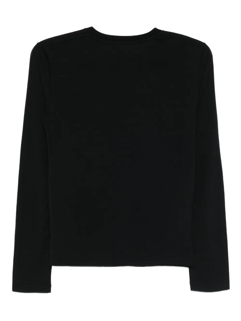 Auralee Long-sleeve T-shirt In Black
