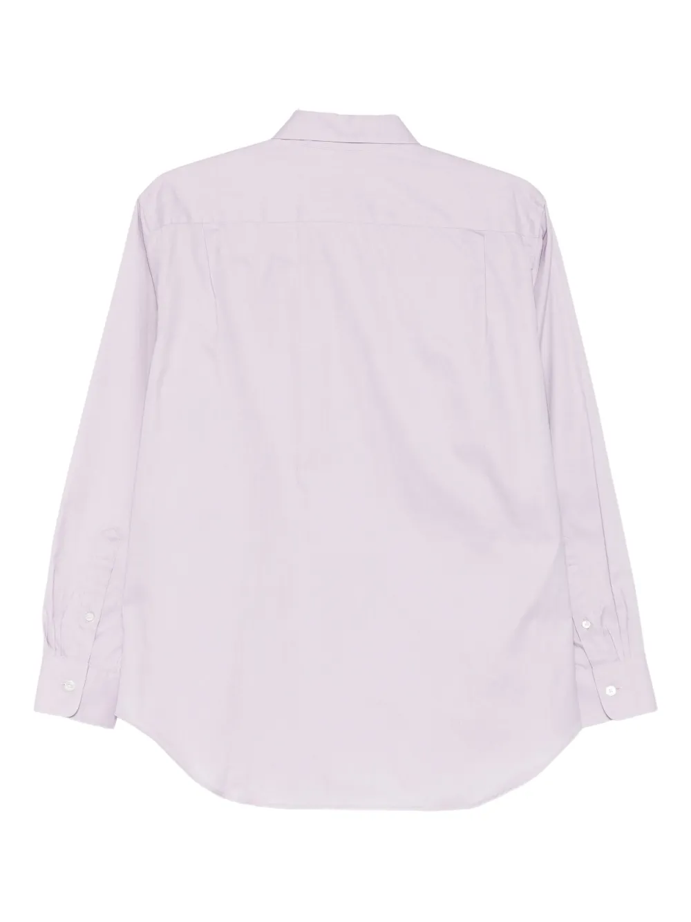 Auralee Finx Ox chambray blouse met kraag en knopen - Paars