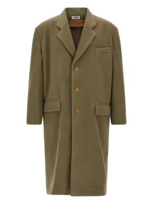 ジャケット・アウター magliano coat Magliano Gray Double-Breasted Coat Magliano
