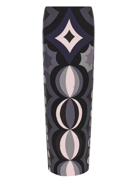 PUCCI Iride-print maxi skirt
