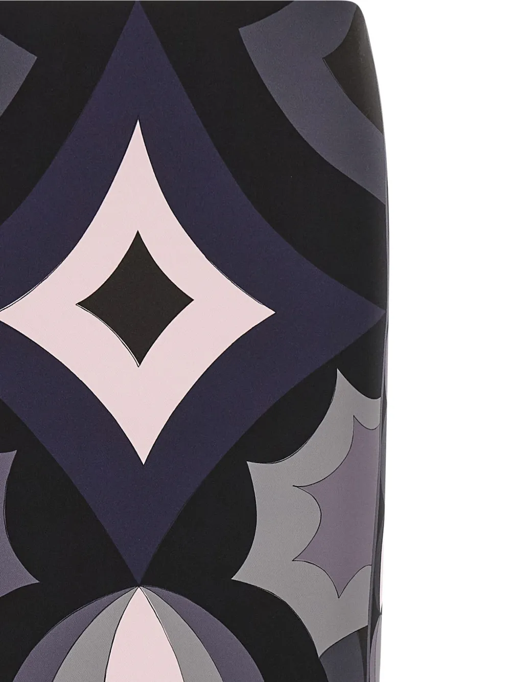 Pucci Iride-print Maxi Skirt In Black