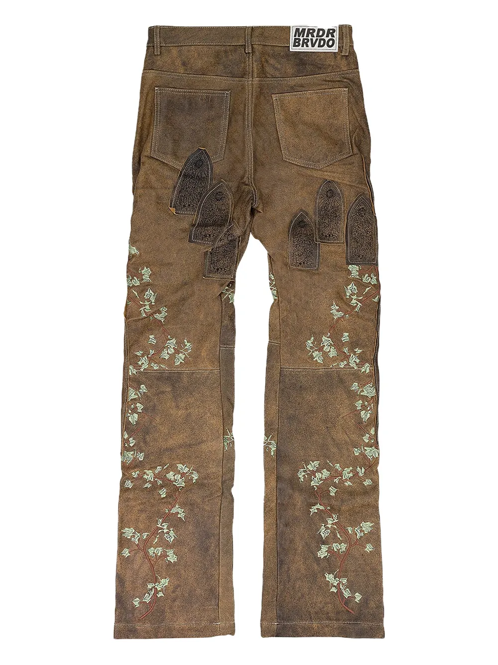 Who Decides War Broek met patch - Bruin
