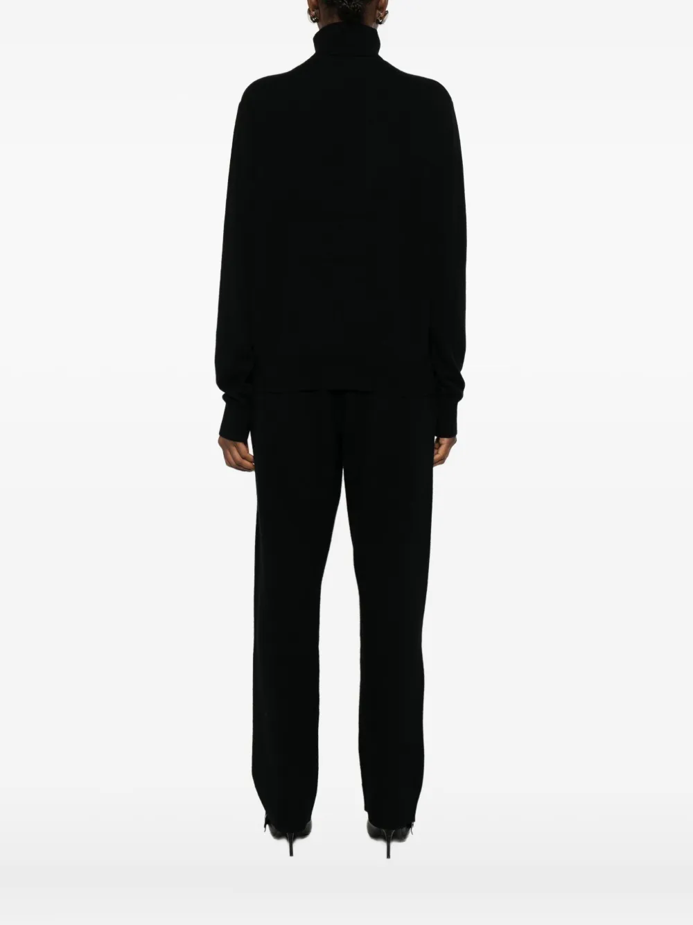 Entire Studios Turtleneck Sweater In Black