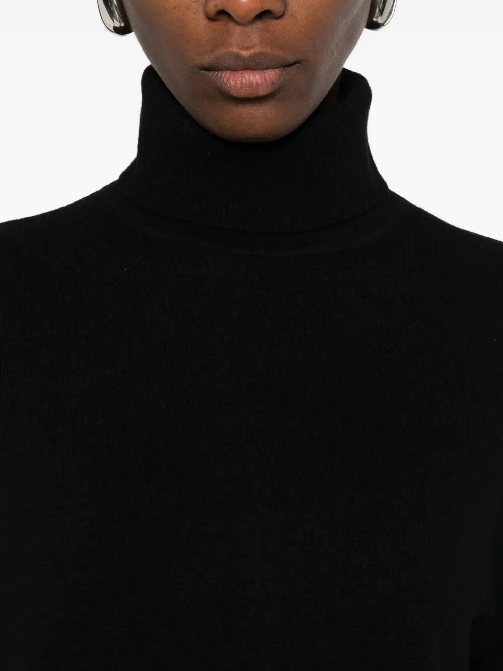 Entire Studios Turtleneck Sweater In Black