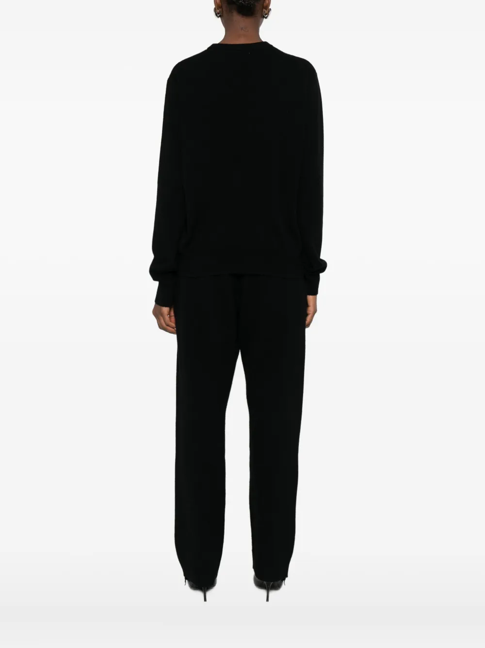 Entire Studios Crew-neck Sweater In Black