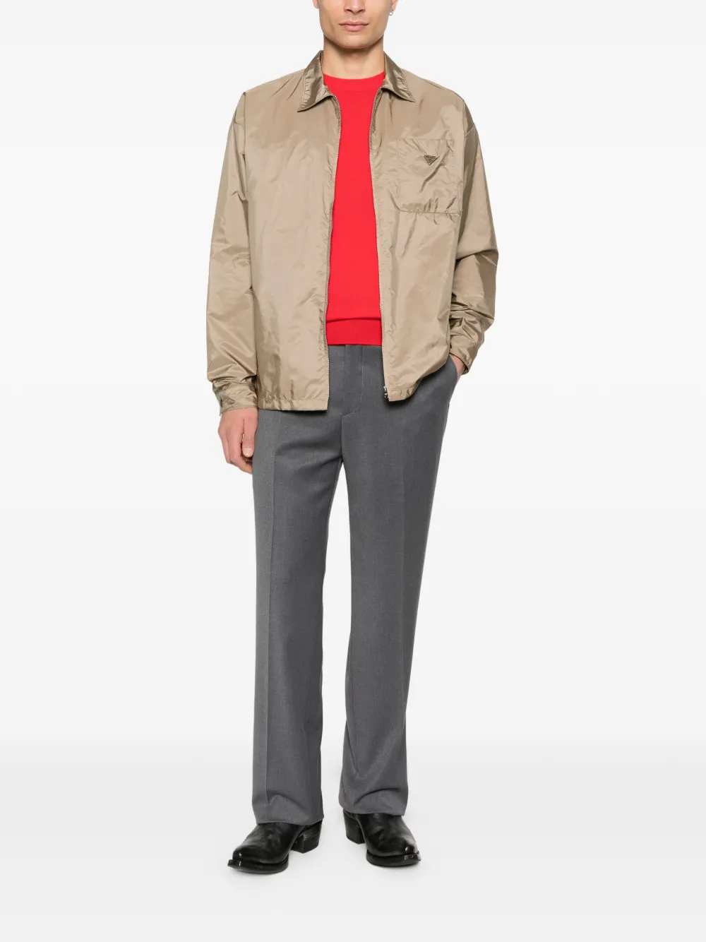 Tagliatore pressed-crease trousers - Grijs