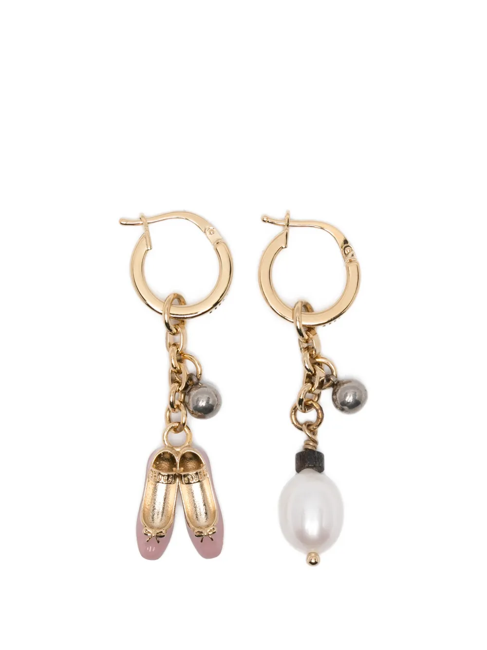Miu Miu pendant earrings - Oro