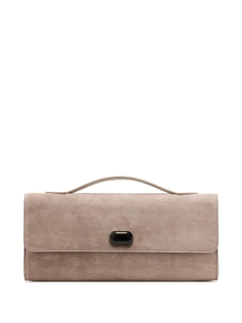 Jeffrey Levinson Alex suede clutch bag