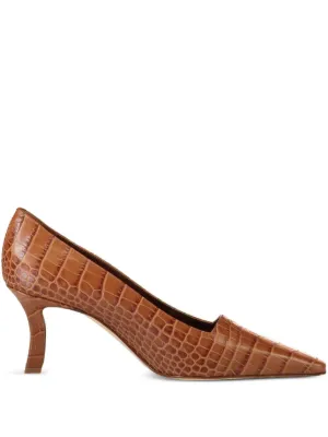 Manolo Blahnik Classic 70mm ポインテッドトゥ パンプス | ブラウン