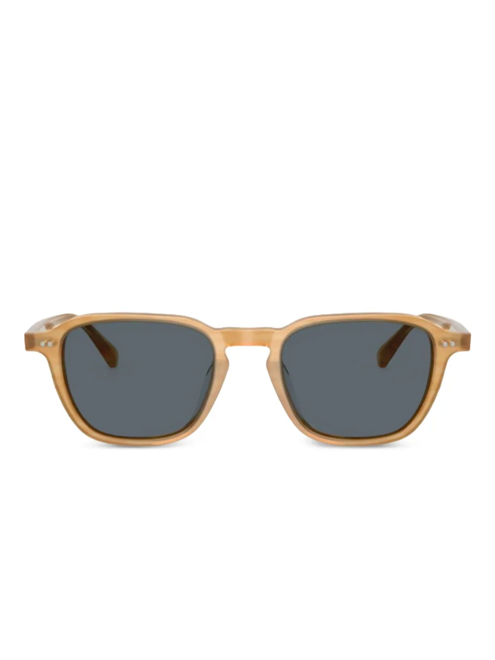 Oliver Peoples Emryn 50 Square-frame Sunglasses In Brown