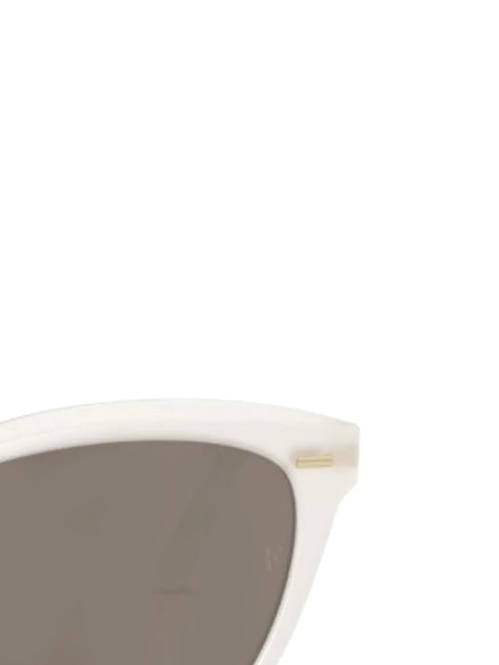 Oliver Peoples Mrs Federer zonnebril met cat-eye montuur - Wit