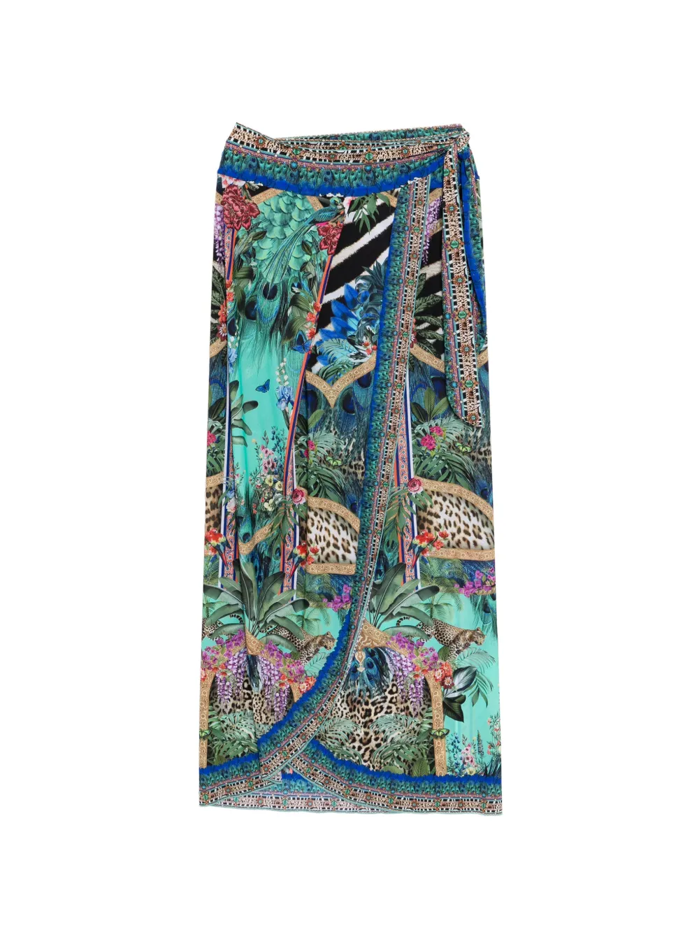 Camilla Animal Alchemy sarong - Blu