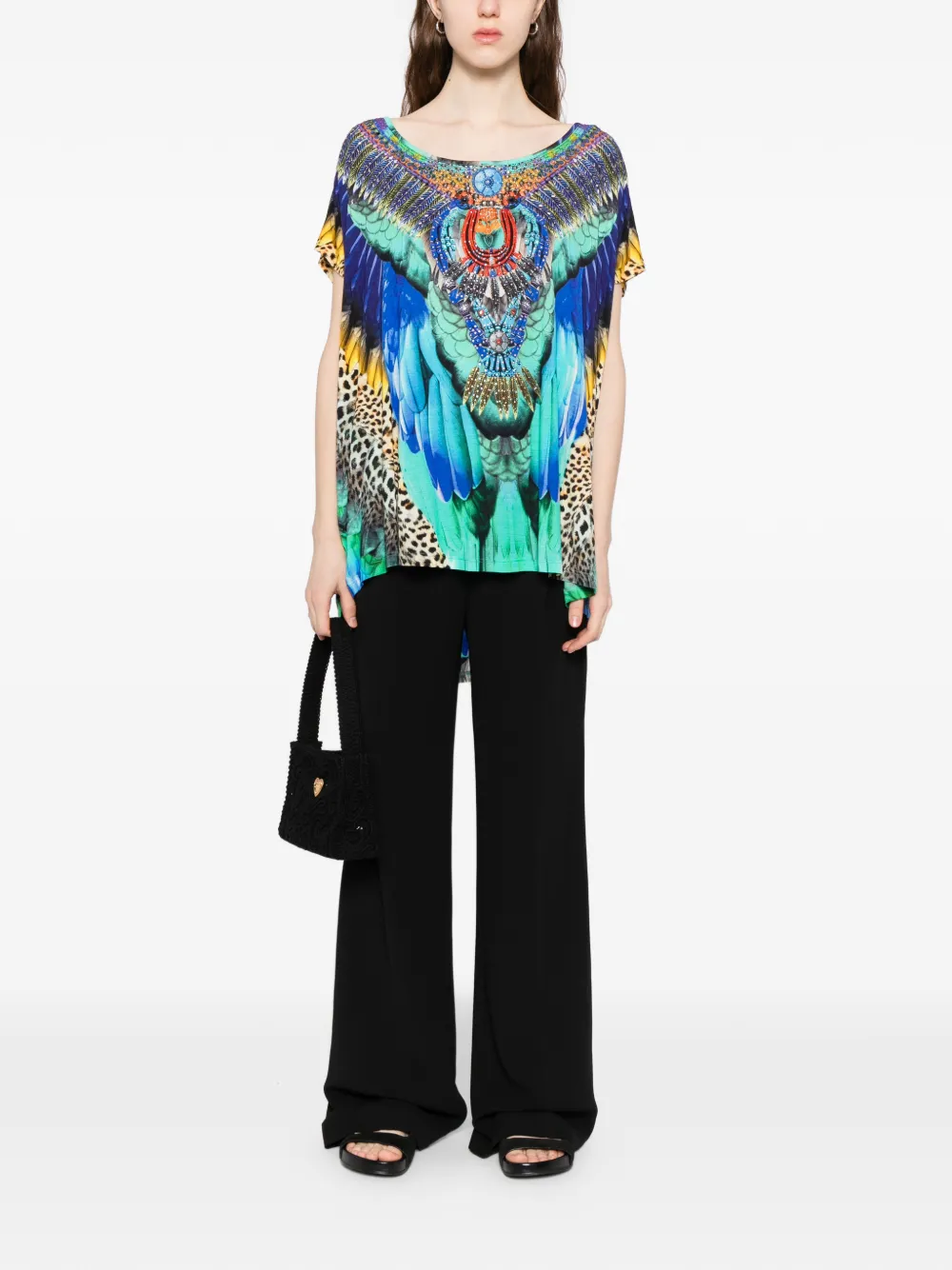 Camilla graphic-print top | T-Shirts & Jersey Shirts | Image 2