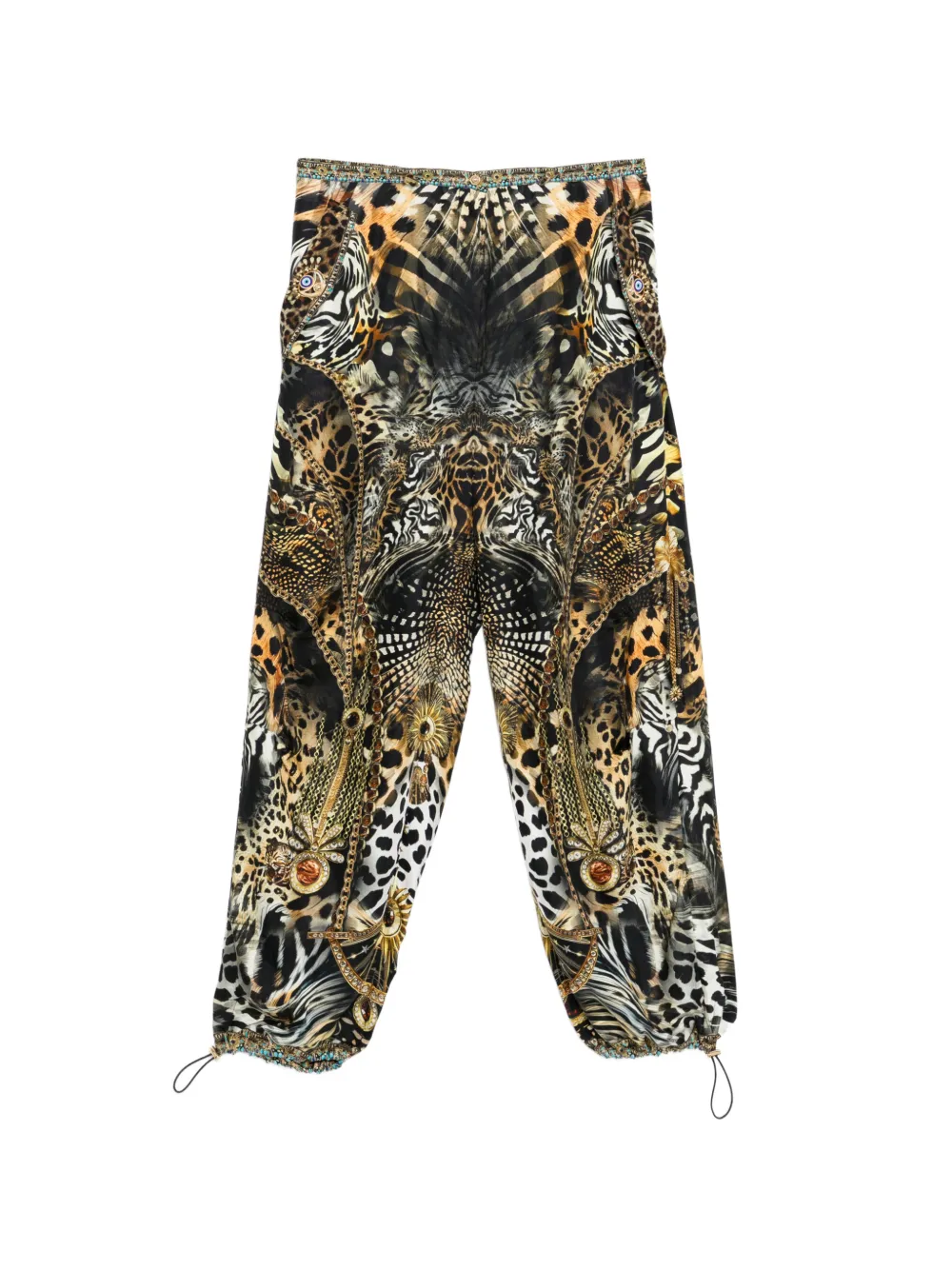 Camilla Feline Folklore trousers - Toni neutri