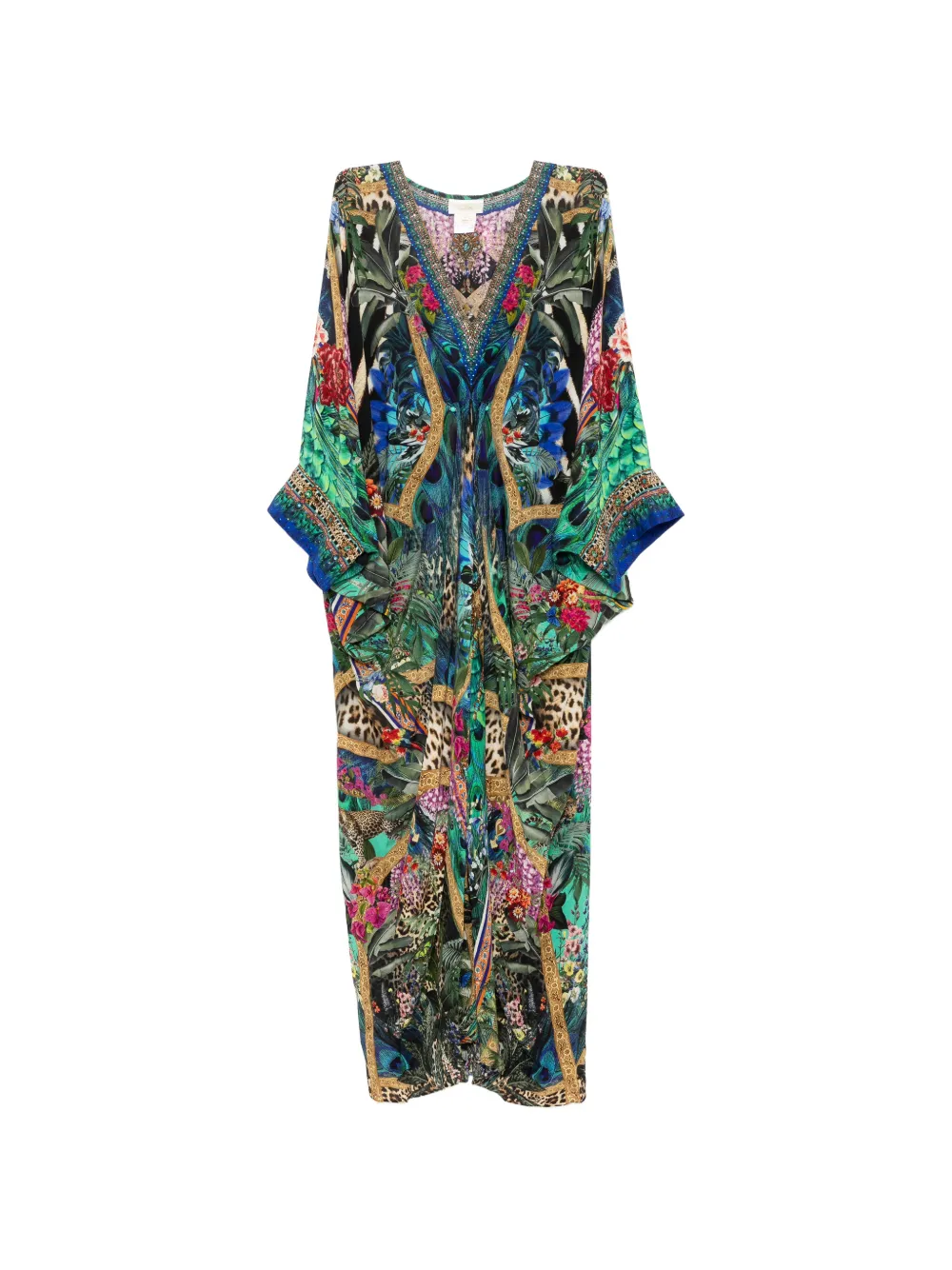 Camilla Animal Alchemy maxi dress - Blu