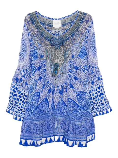 Camilla vestido con volantes