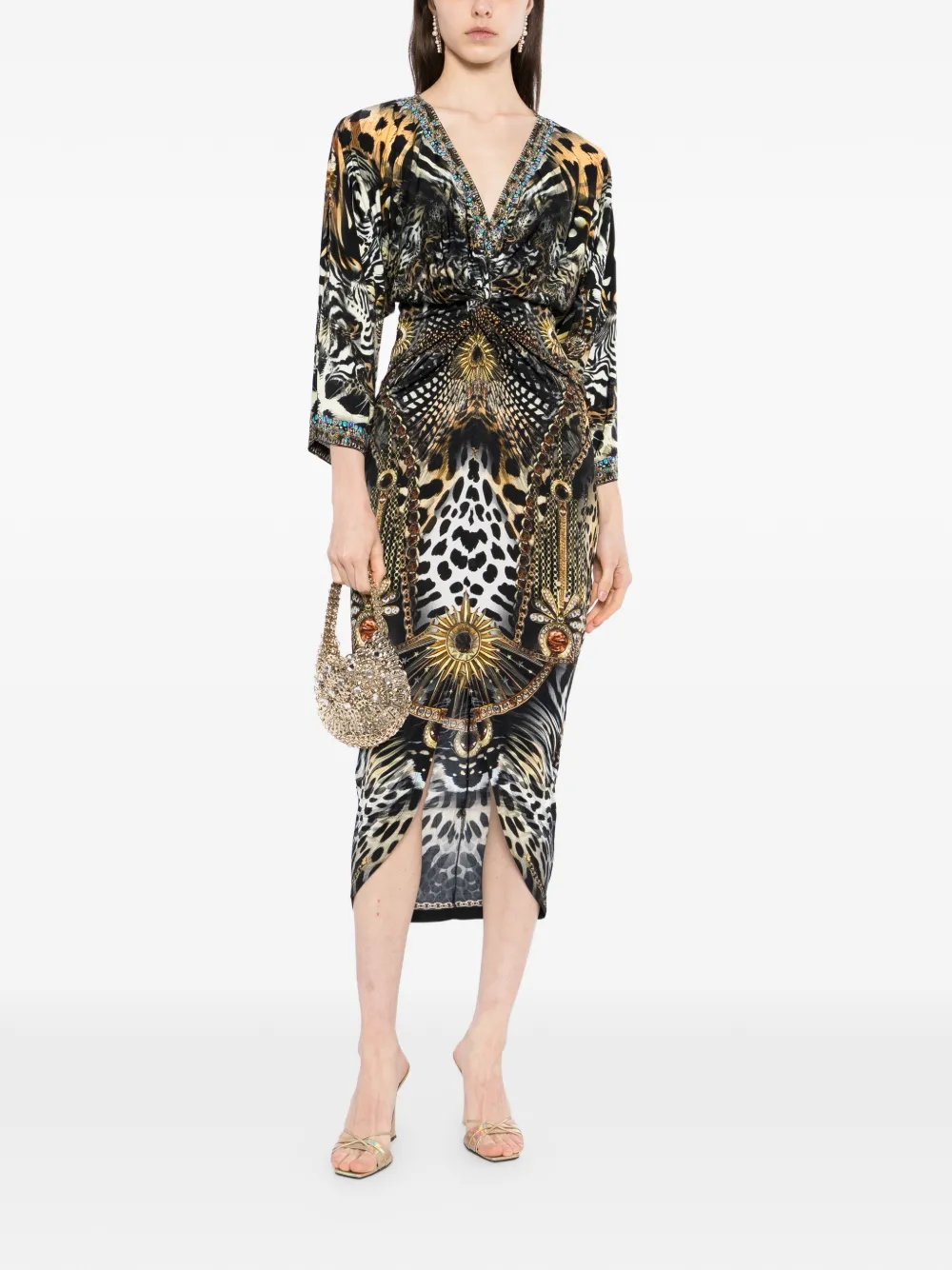  Camilla Feline Folklore Dress - Black 