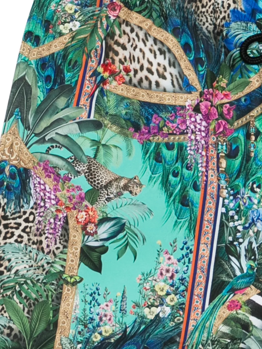  Camilla Animal Alchemy Shorts - Green 