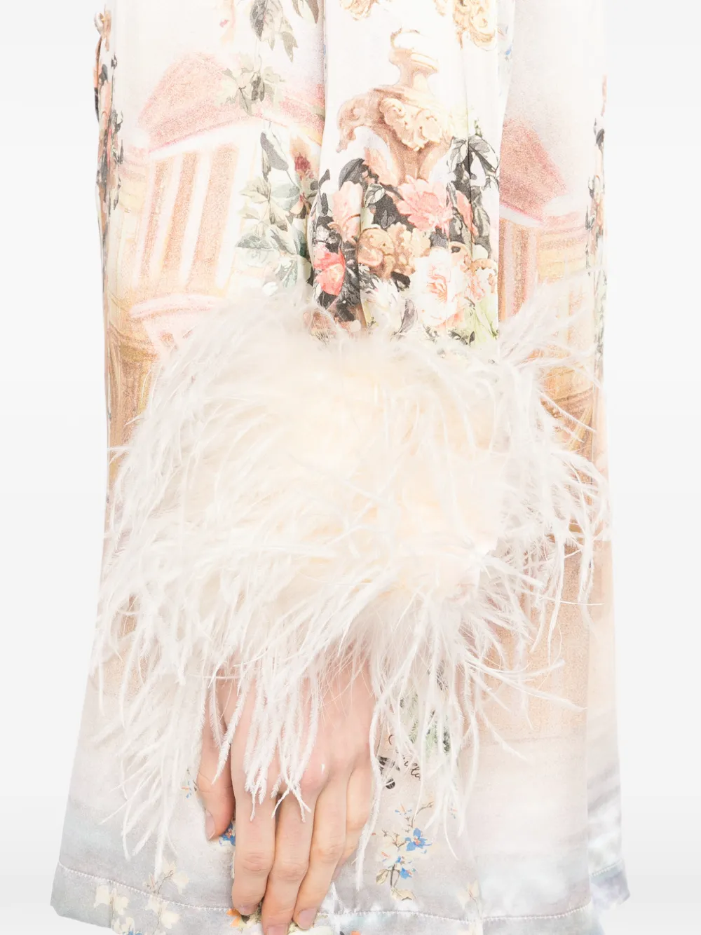 Camilla Twilight In Istanbul mini-blousejurk Beige