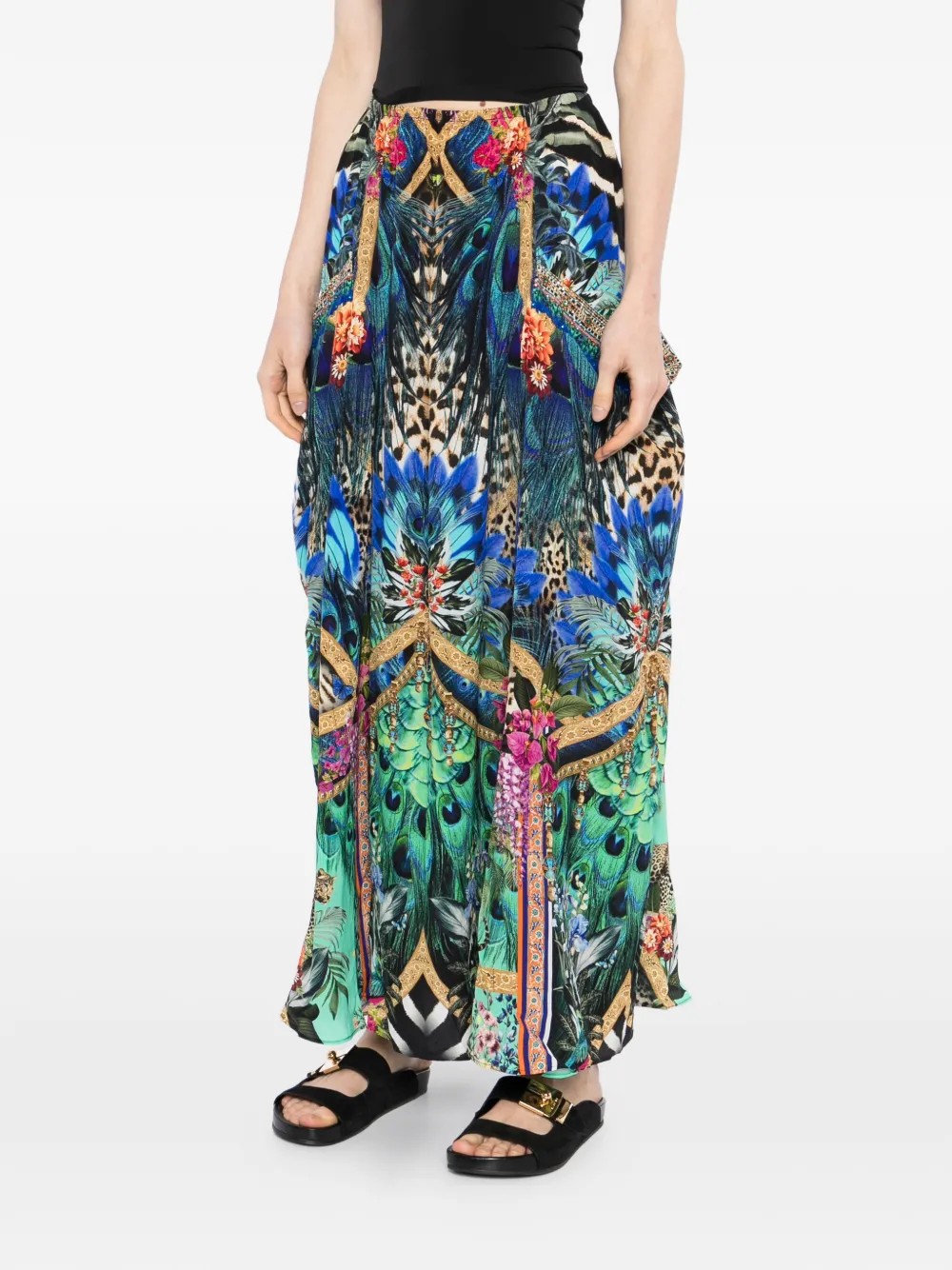  Camilla Pocket Alchemy Skirt - Green 