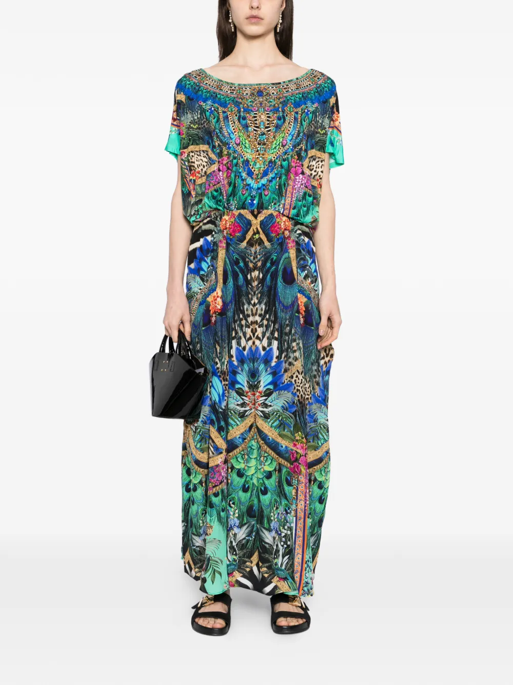  Camilla Pocket Alchemy Skirt - Green 
