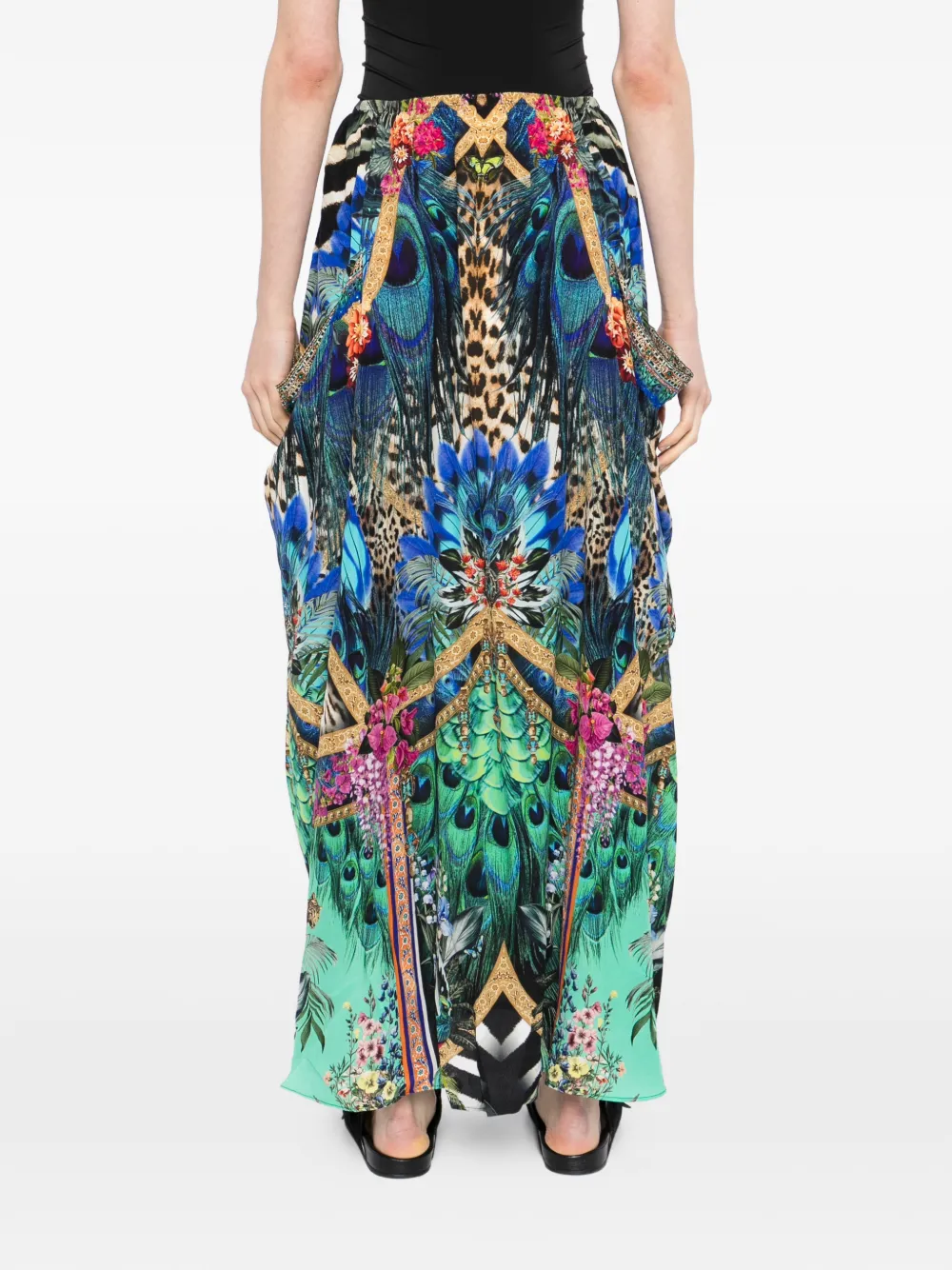 Camilla Alchemy rok met zak Groen