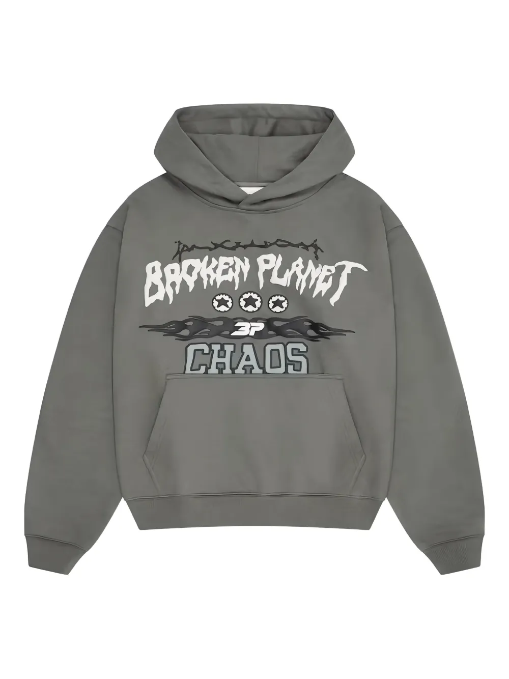 BROKEN PLANET Chaos graphic sweater | Grey | Image 1