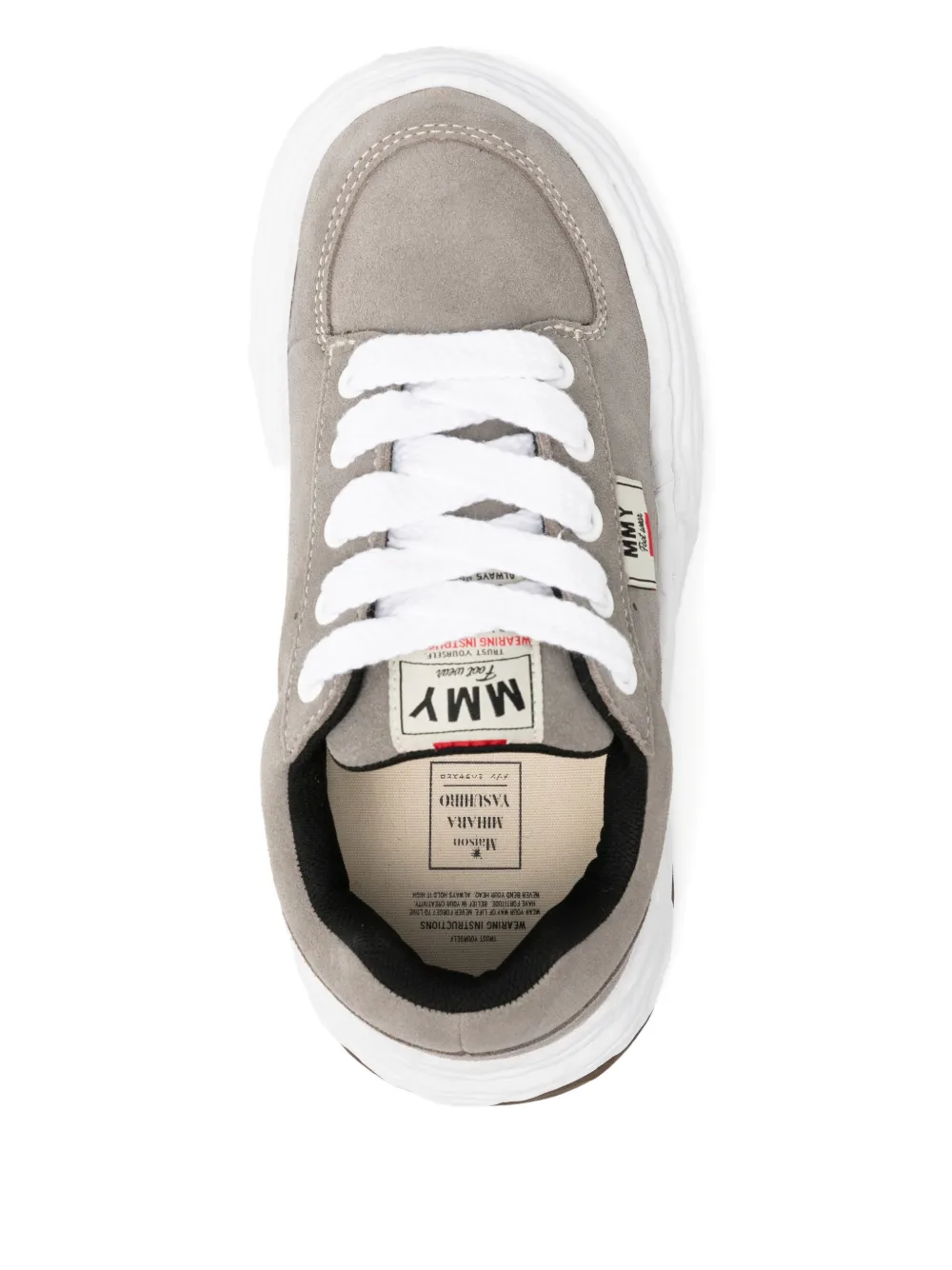 Maison MIHARA YASUHIRO Oliver low-top sneakers Grijs