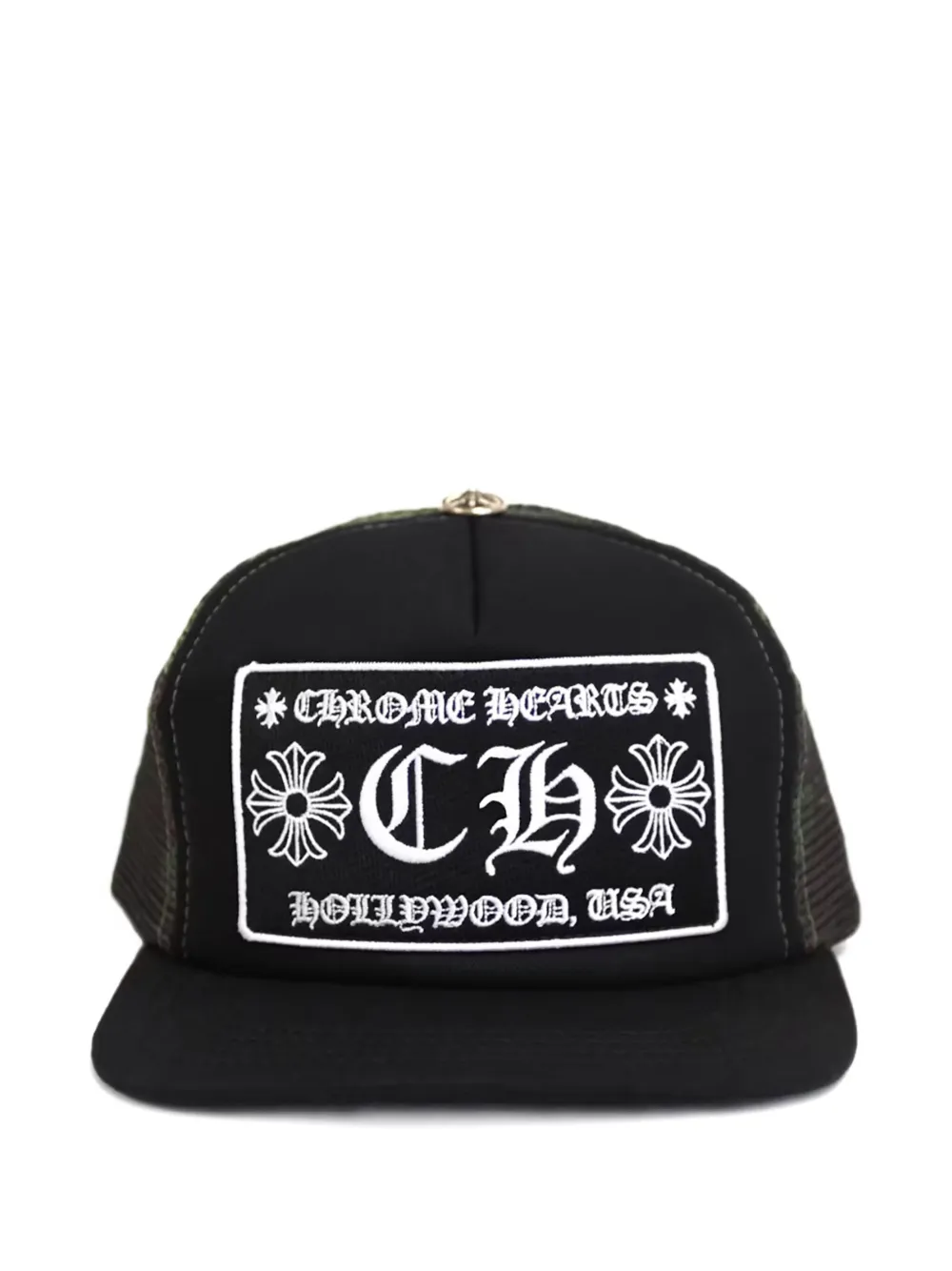 Chrome Hearts logo-embroidery baseball cap | Black | Image 1