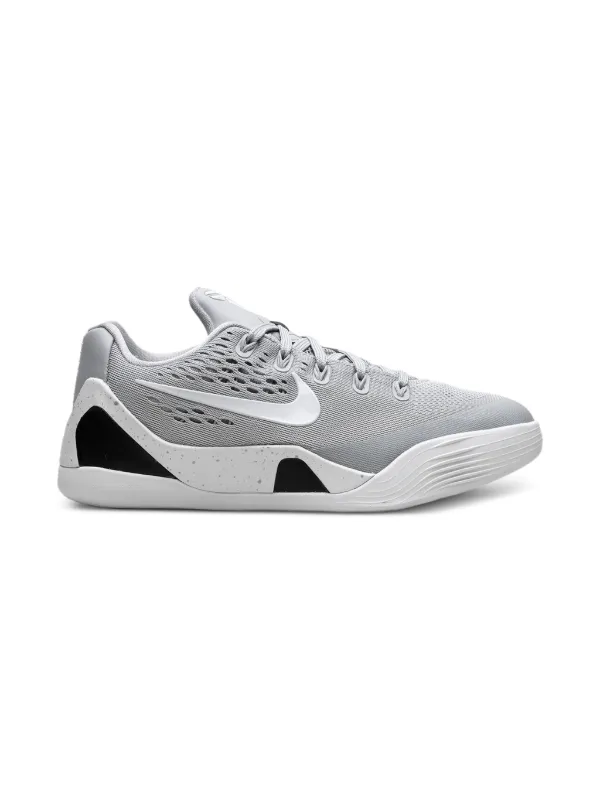 Nike Kids Kobe IX Elite Low EM Protro Basketball Sneakers | Grey