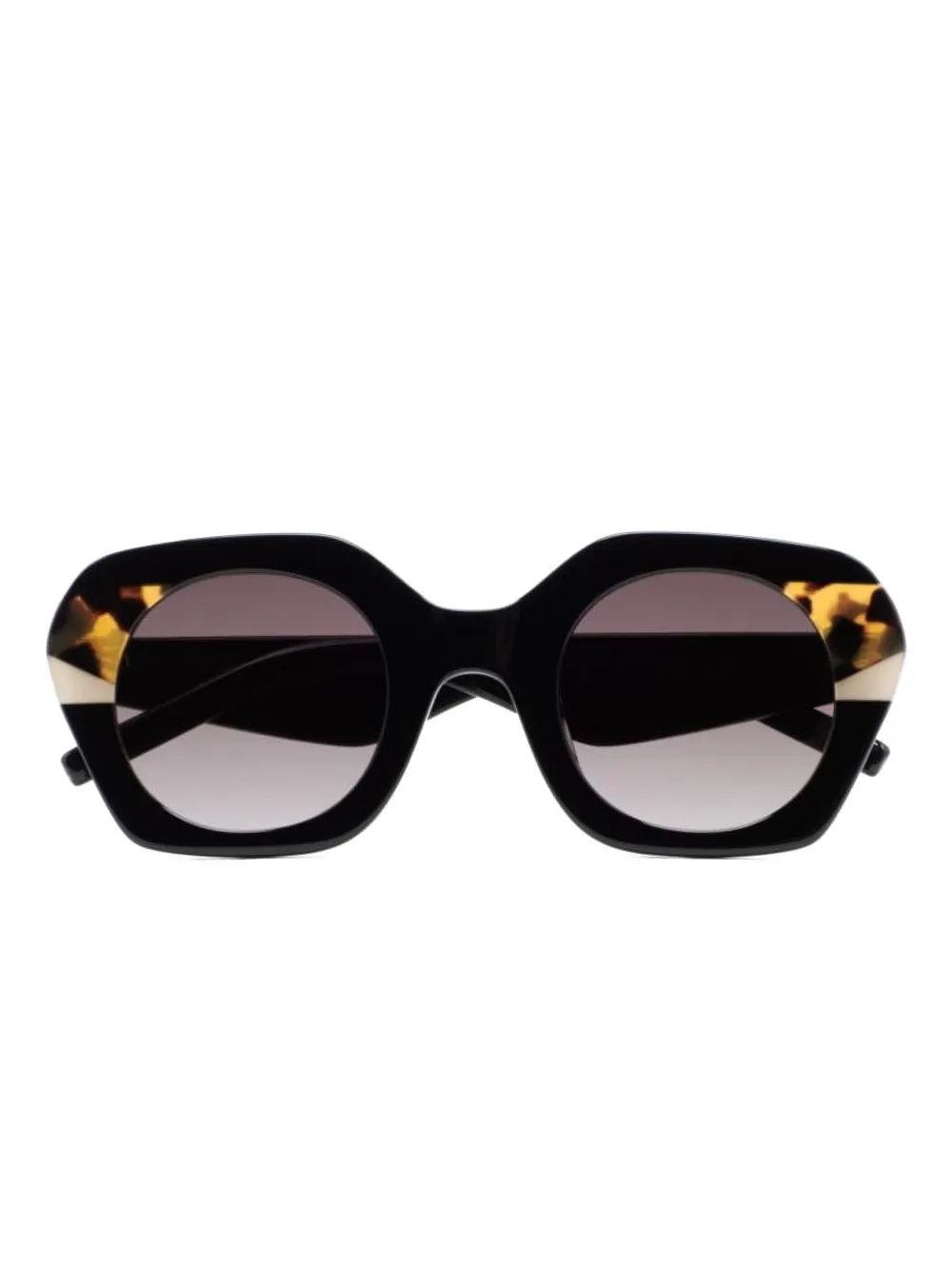 Kaleos Voyter geometric-frame sunglasses - Nero