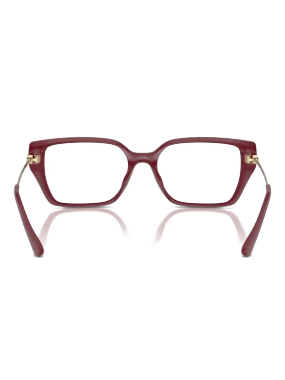 Michael Kors Crete square-frame glasses - Rosso