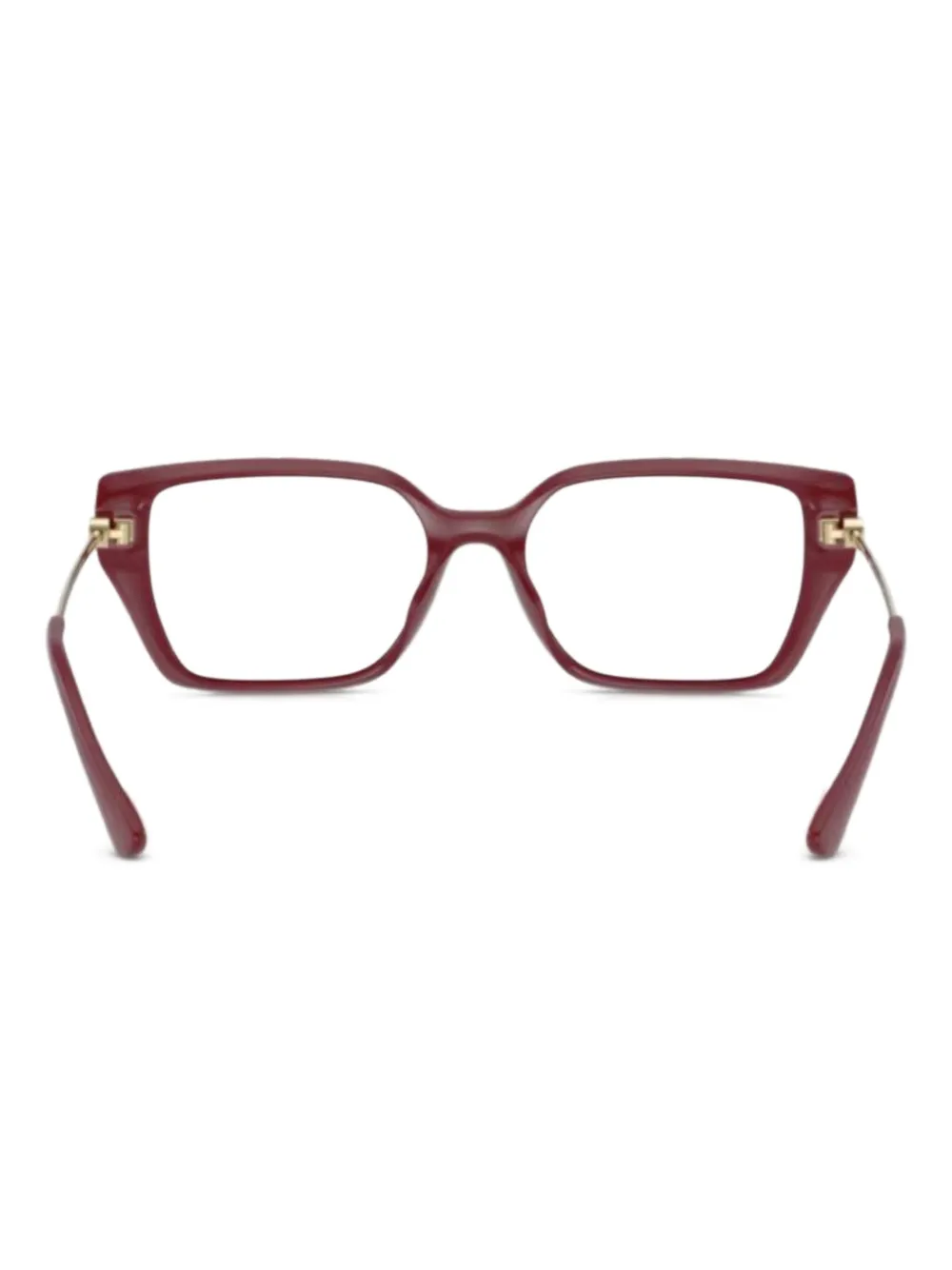 Michael Kors Crete square-frame glasses | Red | Image 1