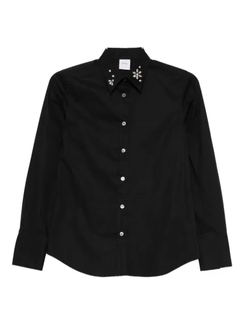 Caliban embellished long-sleeved shirt 