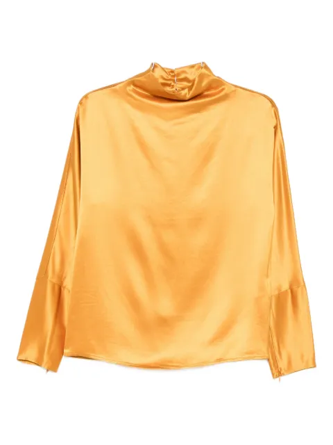 Isabelle Blanche satin blouse