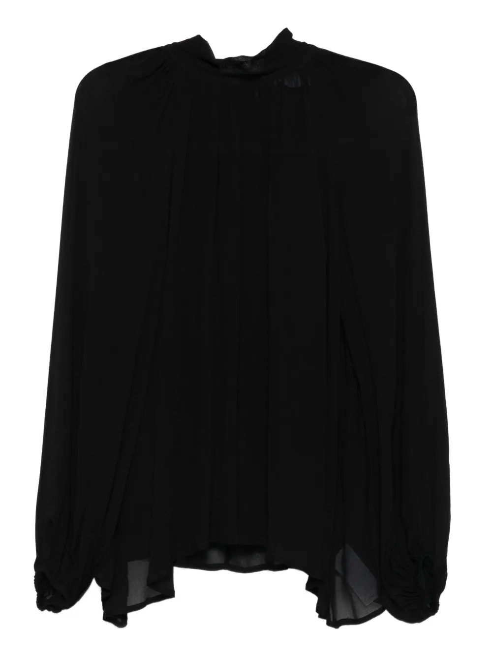 Isabelle Blanche halvskir blus | svart | Image 1