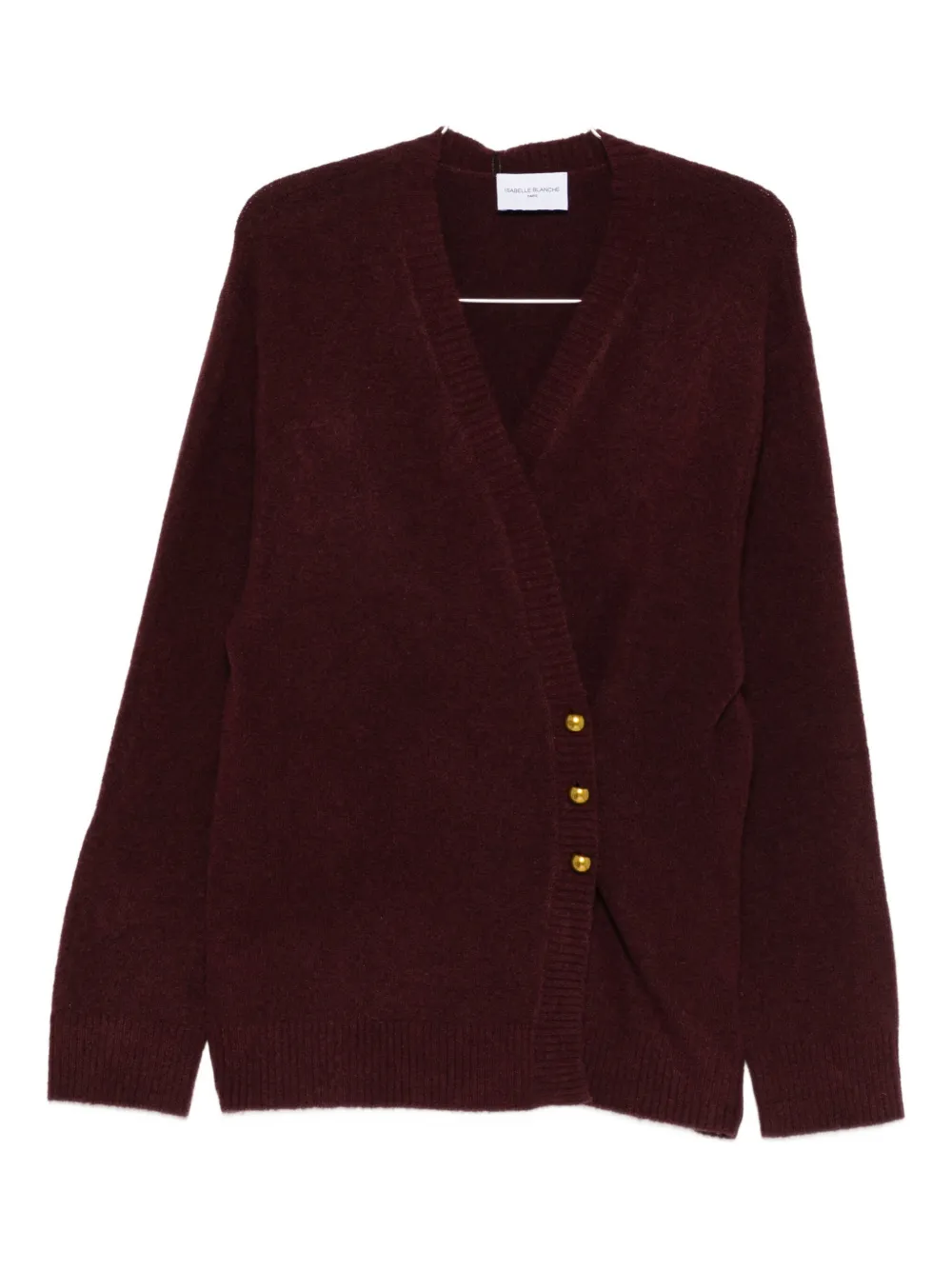 Isabelle Blanche wool-blend cardigan | Red | Image 1