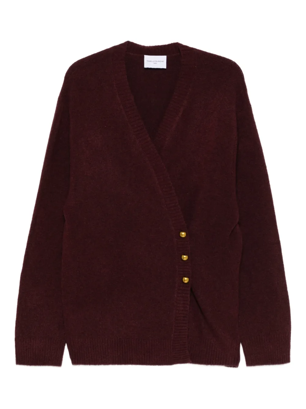 Isabelle Blanche wool-blend cardigan | Red | Image 1