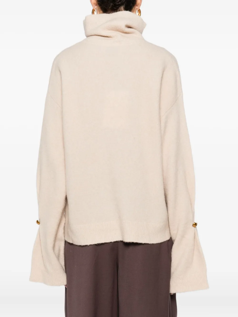 Isabelle Blanche Coltrui van kasjmiermix Beige