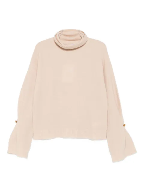 Isabelle Blanche roll-neck jumper