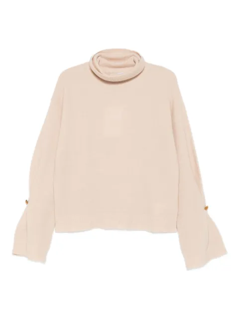 Isabelle Blanche roll-neck jumper