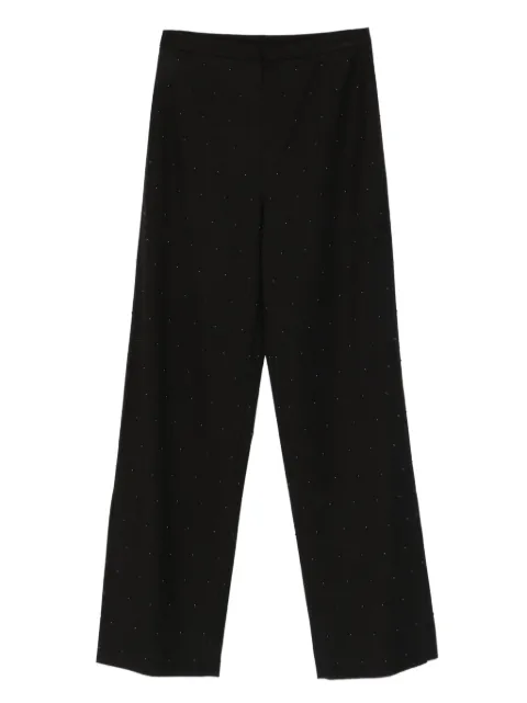 Isabelle Blanche pantalones con detalles de strass
