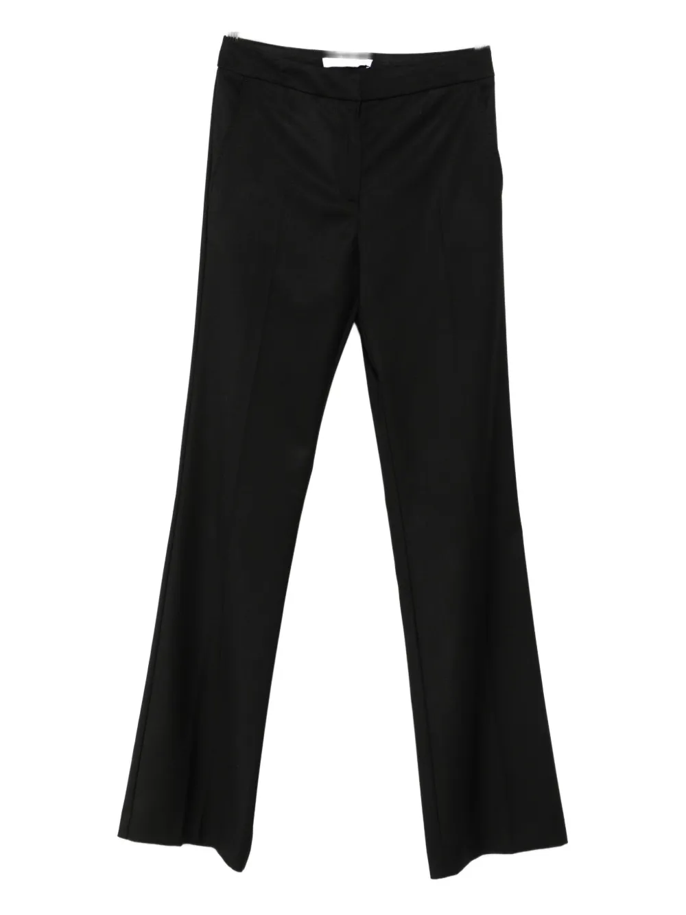 Mar De Margaritas Straight-leg Trousers In Black