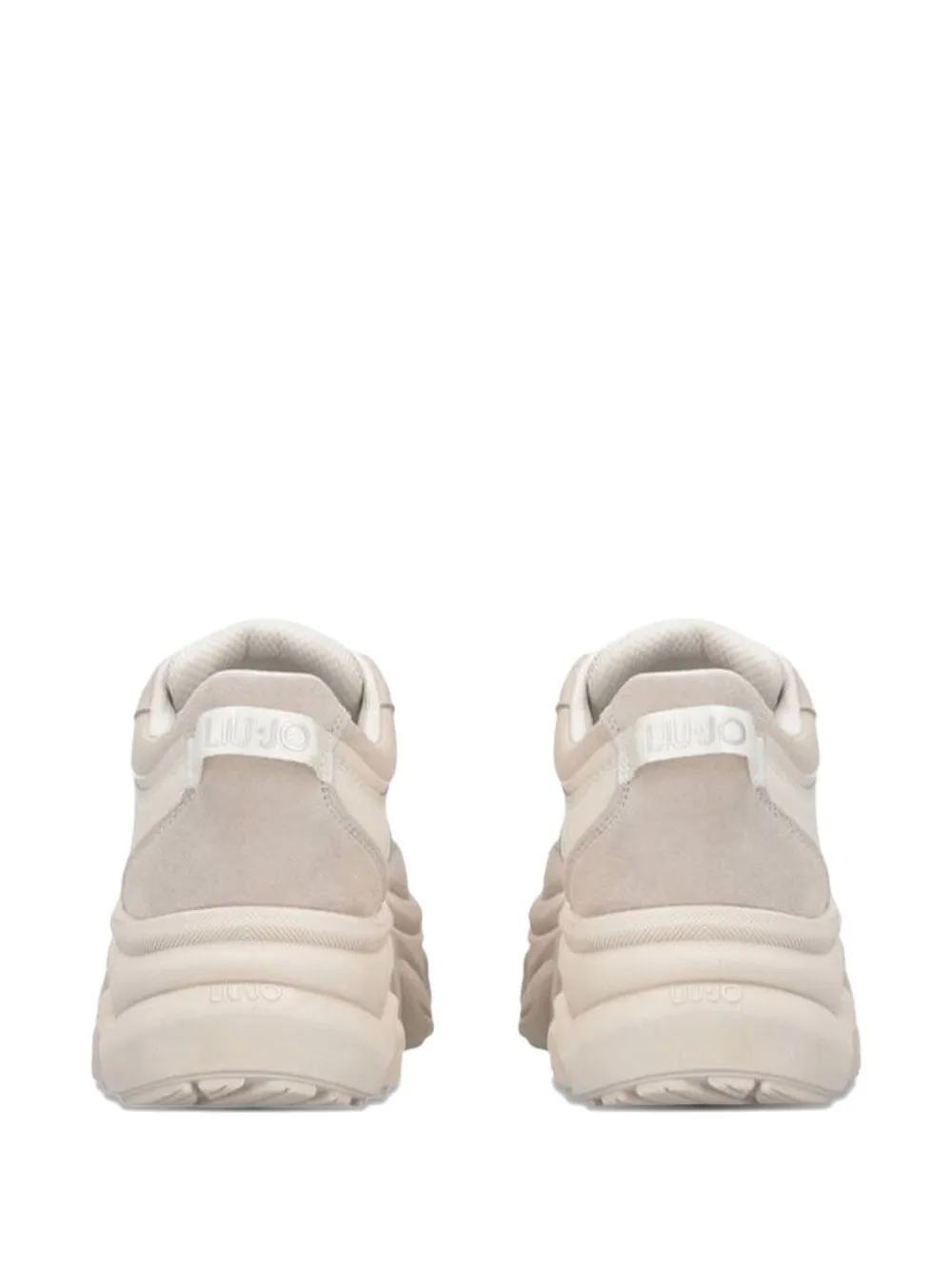 LIU JO 60 mm Steffy 01 sneakers met logo Beige