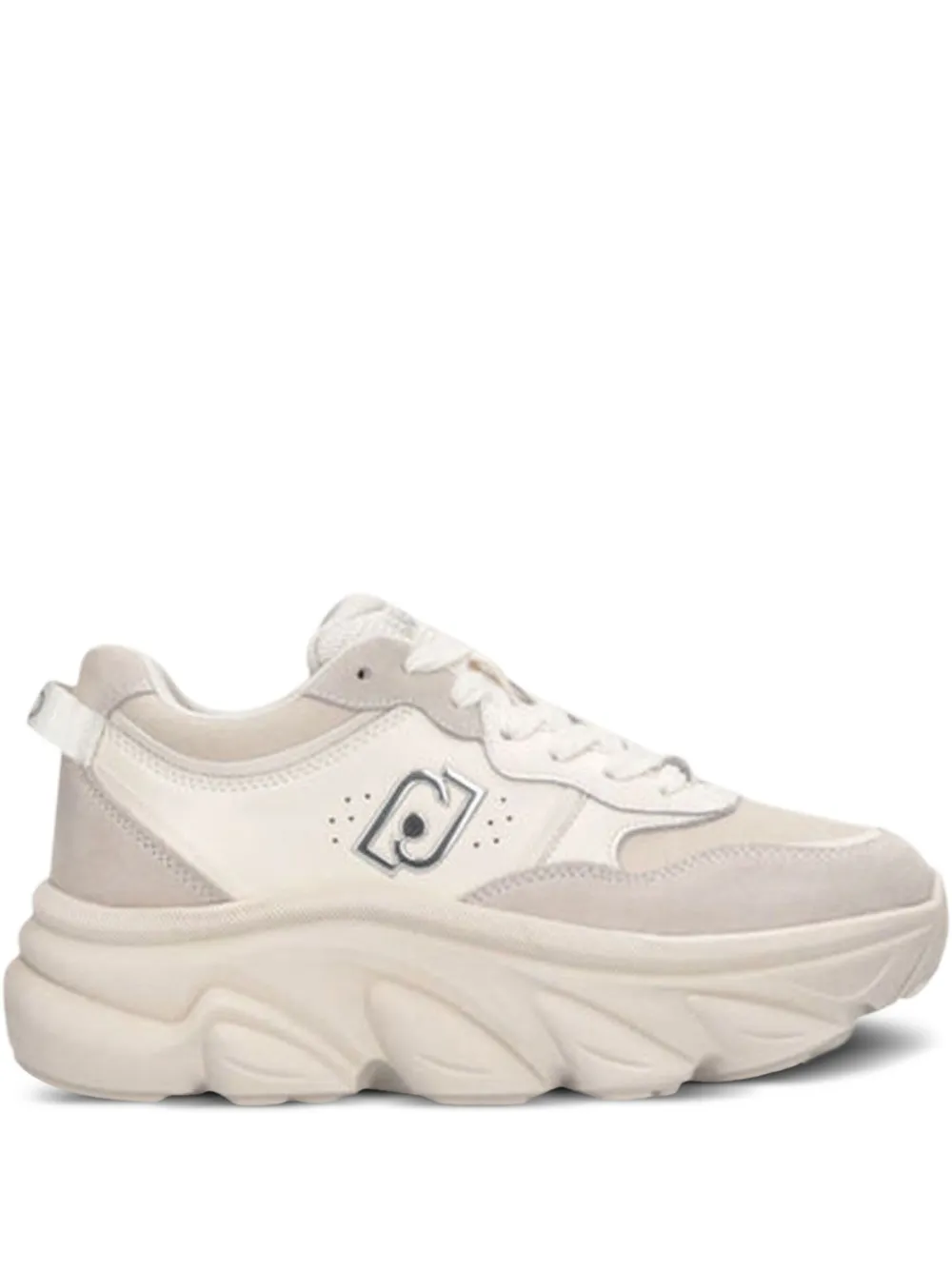 LIU JO 60mm Steffy 01 logo sneakers | Neutrals | Image 1