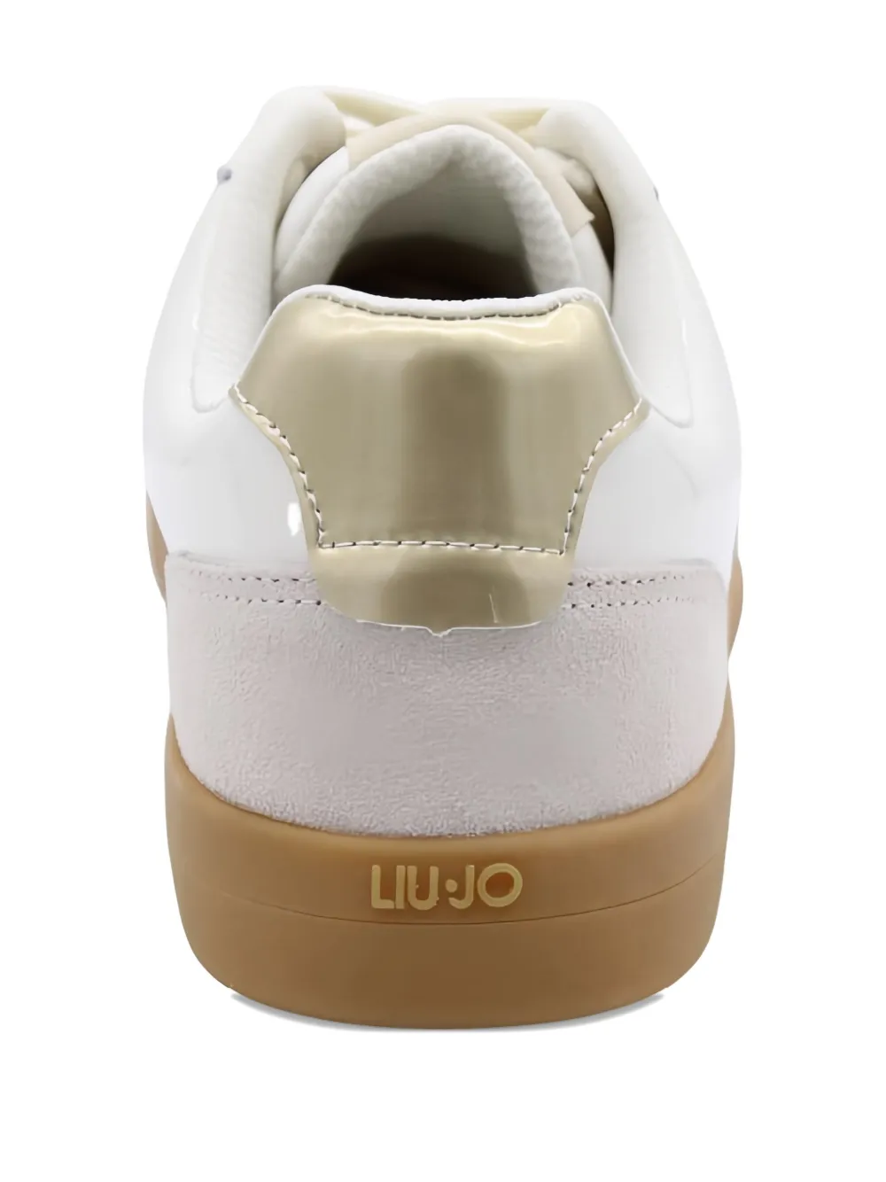 LIU JO CONNOR 01 leren sneakers Wit