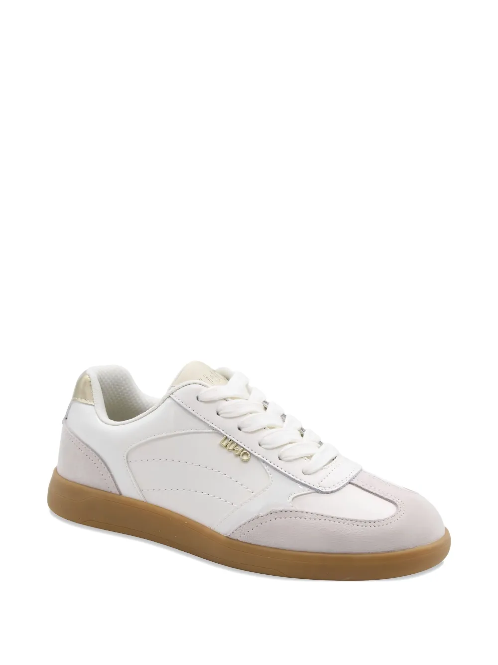 LIU JO CONNOR 01 leather sneakers - Wit