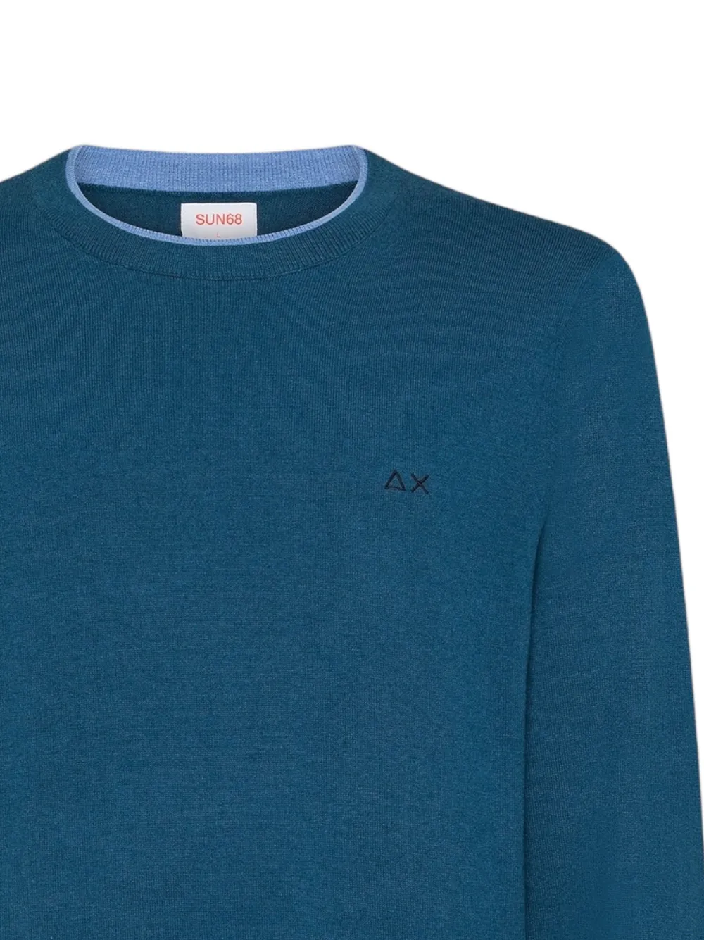 Sun68 crew-neck sweater - Blauw
